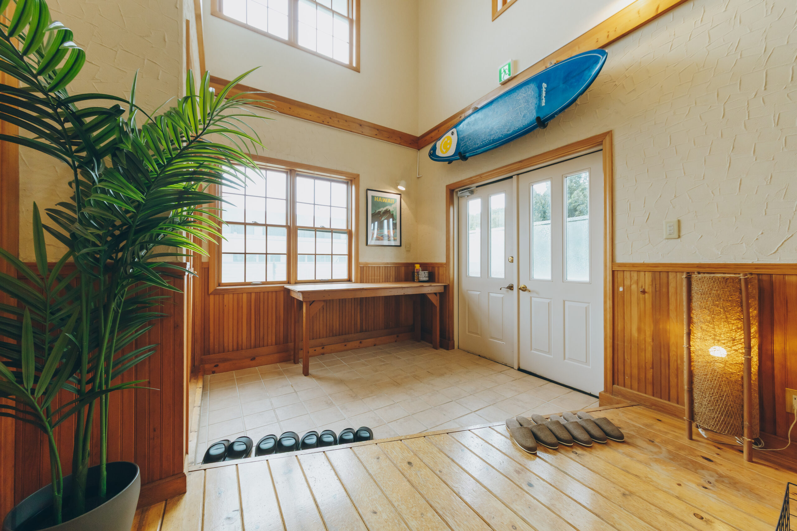 サーフを感じるインテリア