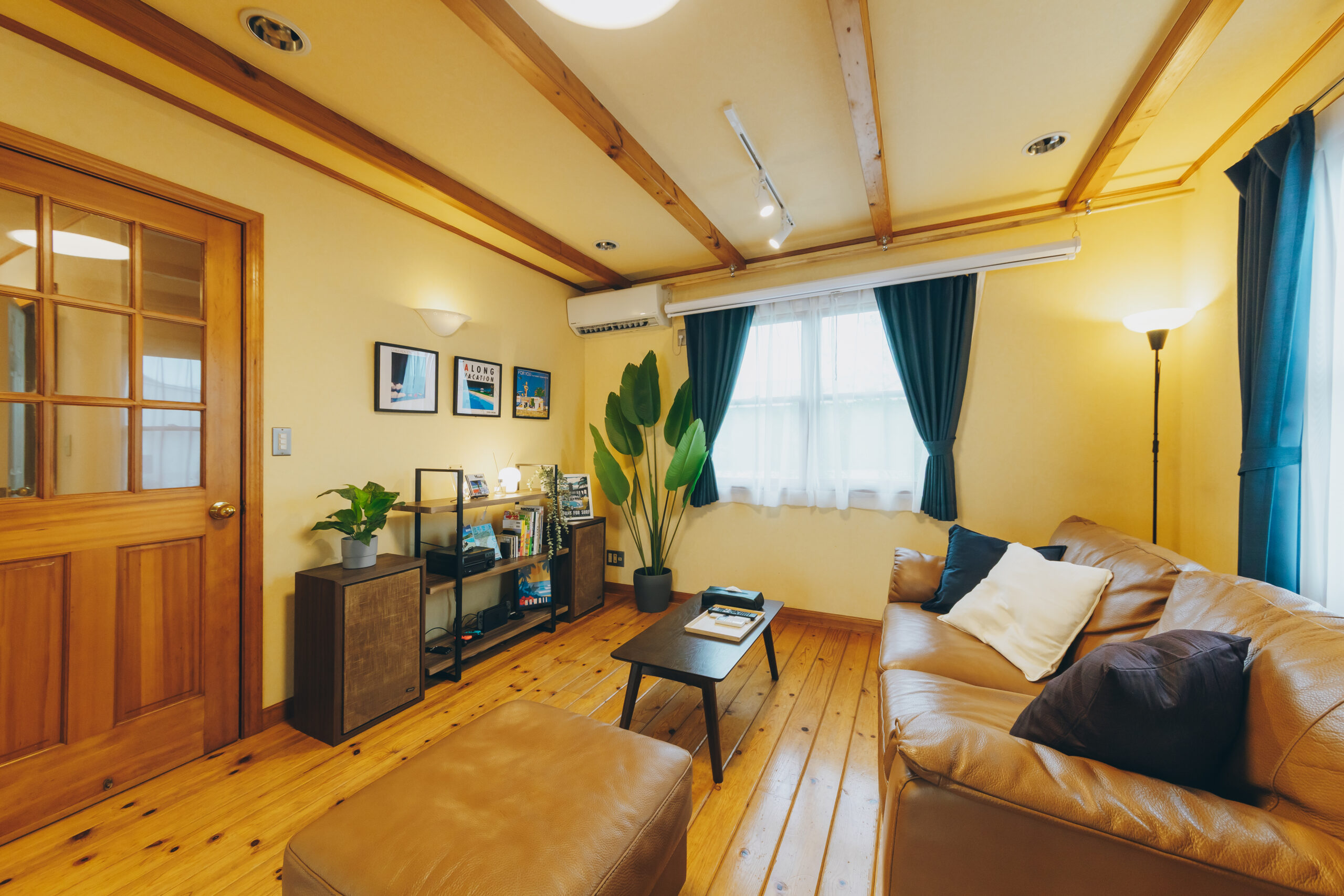 落ち着いた寛ぎの空間