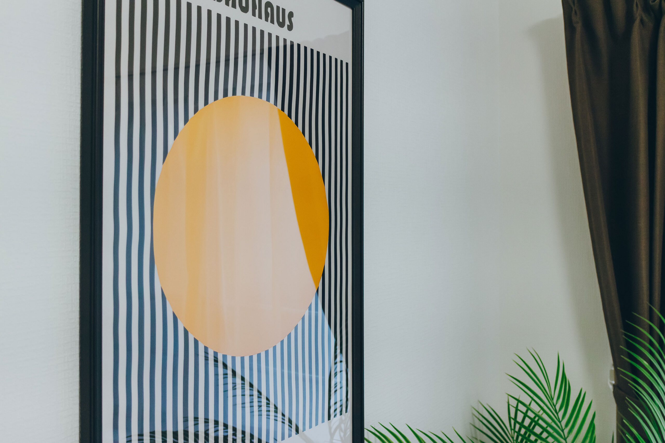 落ち着きのある寝室