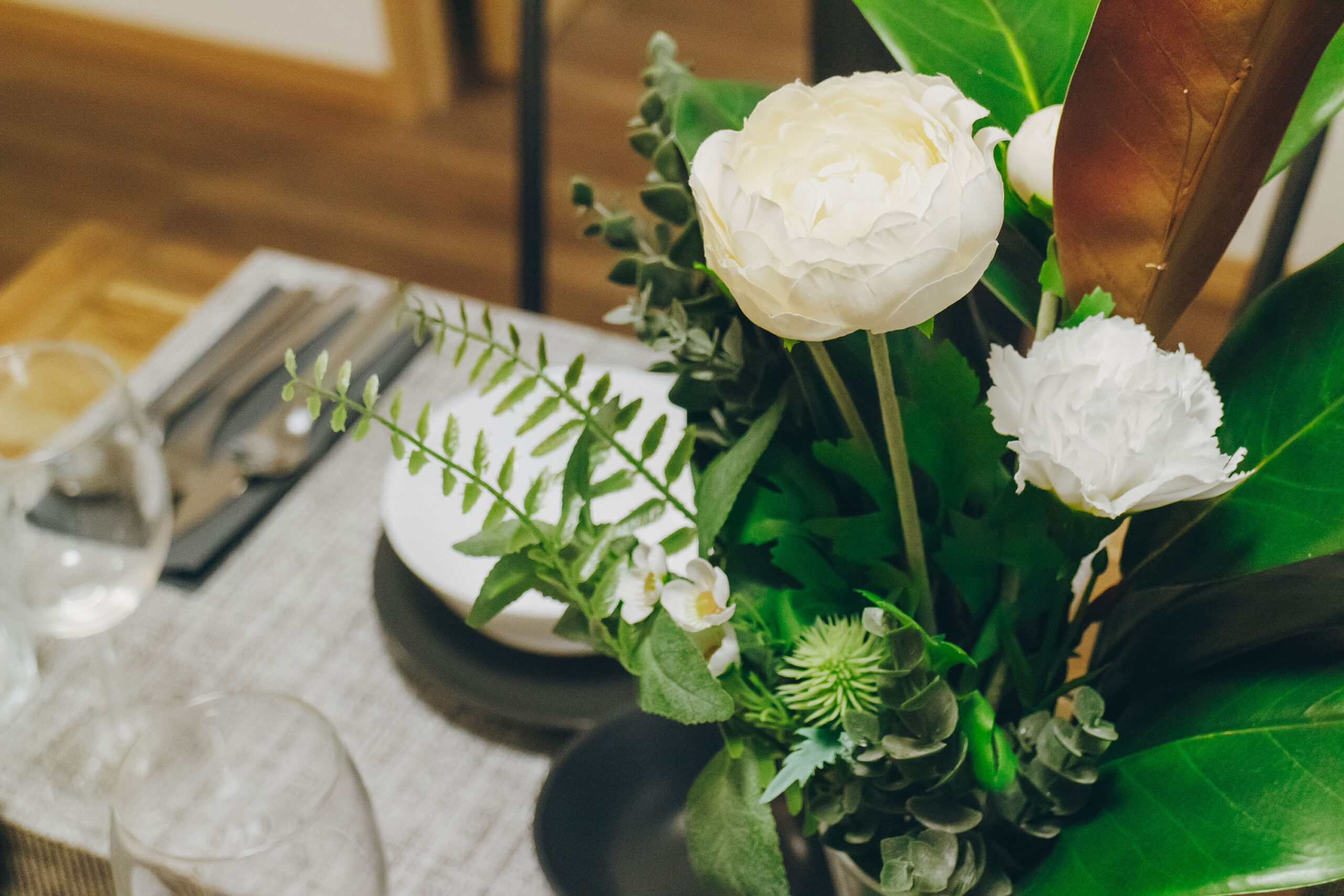 ゆったり過ごせるダイニング