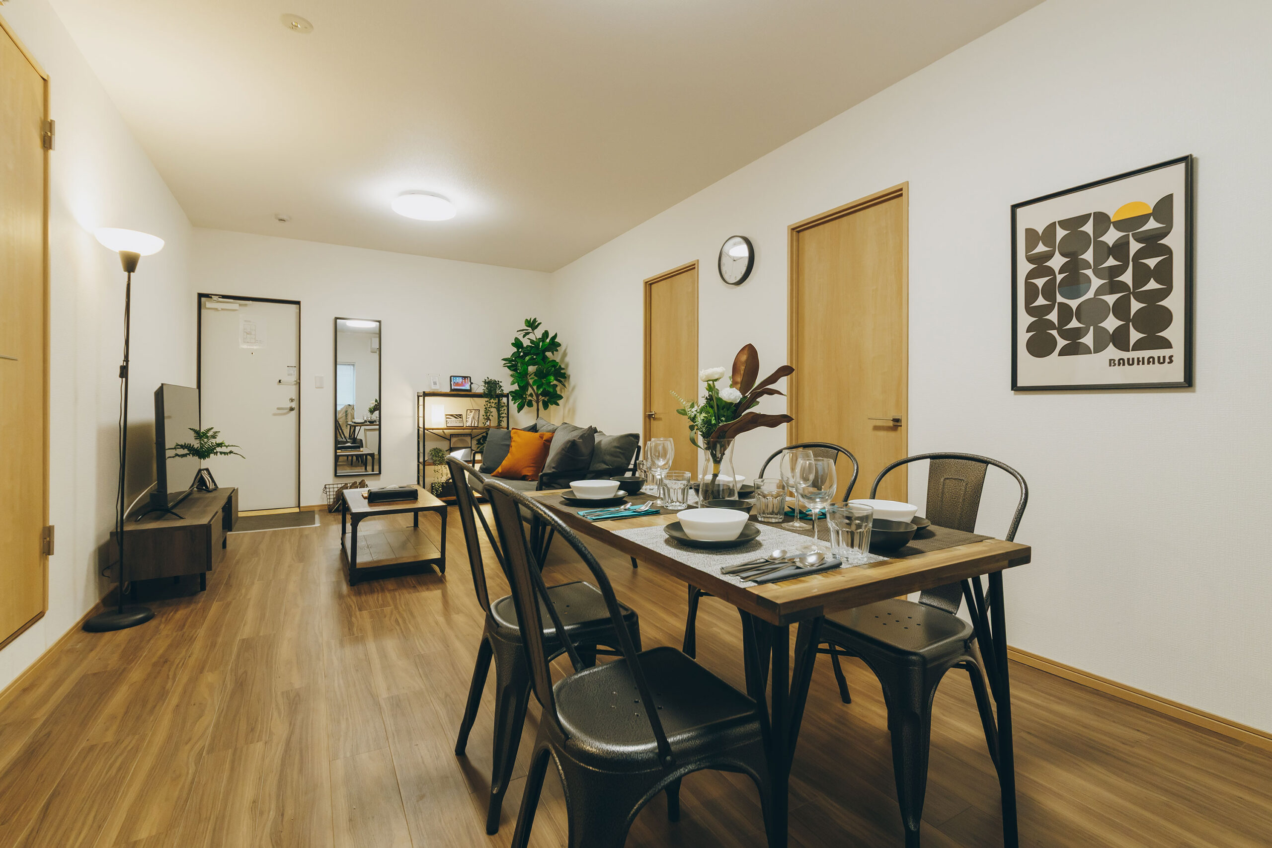 ゆったり過ごせるダイニング