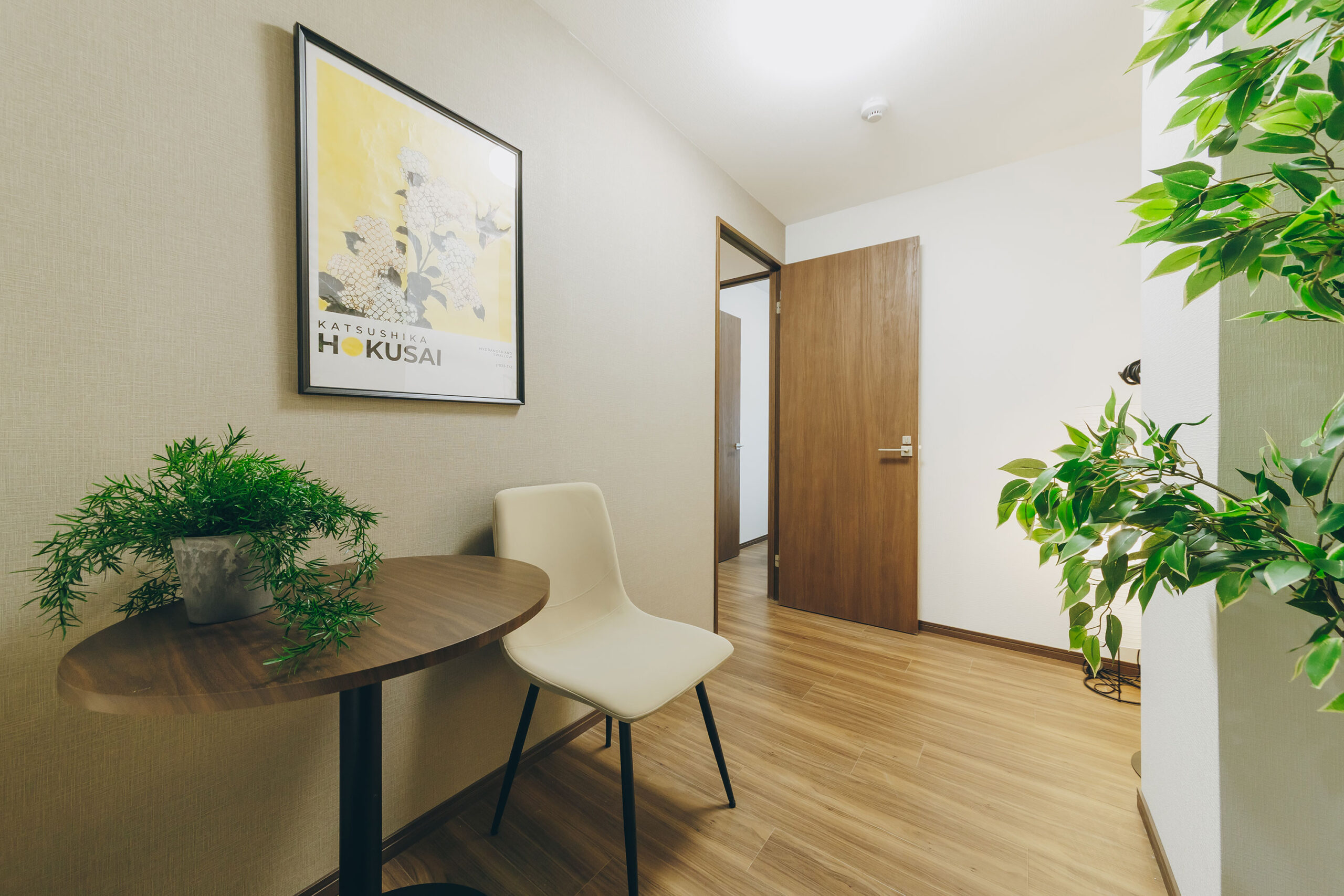 ゆとりのある玄関スペース