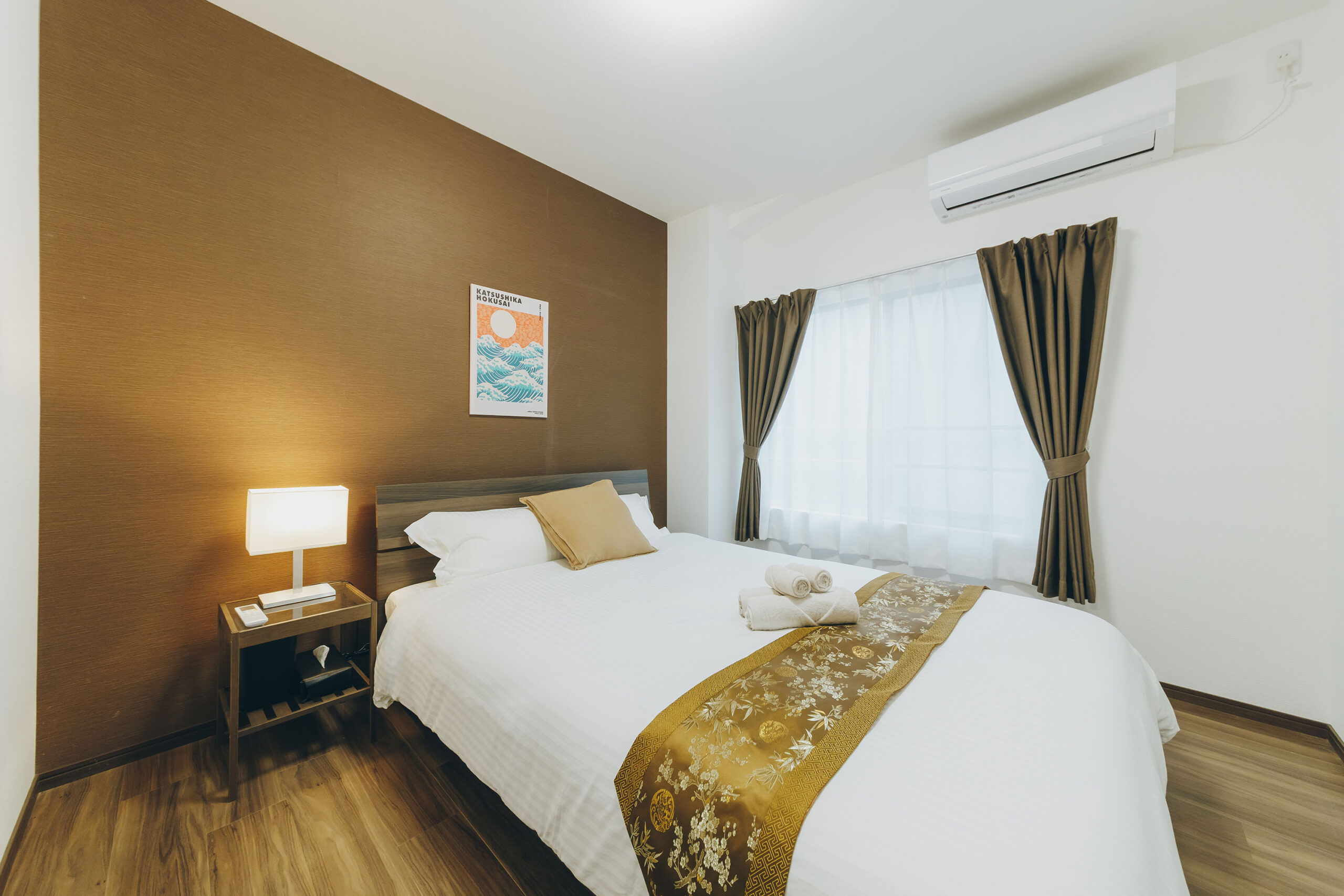 旅の疲れを癒す寝室旅の疲れを癒す寝室